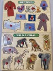 Vintage Mix Lot Simplex Wooden Peg Puzzles Vehicles Farm Wild Animals Bedtime    