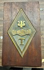 Early 20th Century Psi Upsilon Fraternity Cast Brass Plaque Yale Collegiate