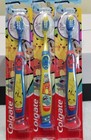 Set Of 8 Colgate Kids Toothbrush Extra Soft 3 Pokeman  Pikachu 5 Princess Sophia