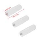 10pcs Aaa To Aa Size Cell Battery Converter Adapter Battery Holder Case Switch