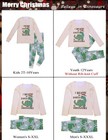 Matching Family Christmas Pajamas Set Holiday Jammies Xmas Pjs For Women Men    