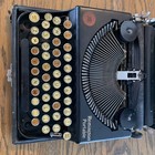 Antique 1920 s Remington  1 Portable Typewriter   Hard Case Working Condition