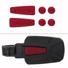 Seizmik Pursuit Side View Mirror Color Insert Kit Red