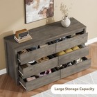 6 Drawers Dresser For Bedroom wide Wood Chest Of Drawers  modern Storage Cabinet