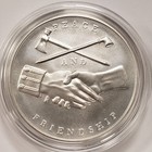 1 Oz Silver Us Presidential Medal - John Adams - Us Mint - Sku-u2777