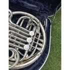 King Hn White Silver Double French Horn Cleveland Ohio Serial 369840 With Case