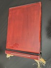 Vtg Chinese Wedding Lacquer Photo Album Double Happiness Marriage Keepsake Book