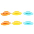  6 Pcs Toddler Suction Plates Food Mat For Kids Children s Silicone Placemat