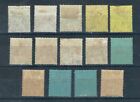 Gambia 1909 Edward Vii Colours Changed Full Set Of Stamps  Mint  Sg 72-85