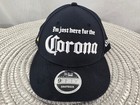New Era I m Just Here For The Corona Hat Cap Snapback Blue Beer Embroidered Mens
