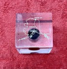 Alaskan North Slope Crude Oil In Lucite Paperweight 1976