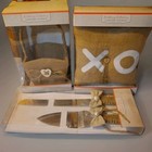 Rustic Wedding Ring Pillow flower Girl Basket  Cake Serving Set  All New In Box