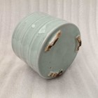Chinese Old Porcelain Collection Light Blue Glazed Pen Holder Vase