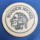 The Great Seal Of The State Of New York Wooden Nickel Advertisement
