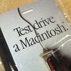 Apple Computer Macintosh _ Test Drive _ Still Sealed  Unused _  Luggage Tag Rare