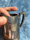 Twa Airlines First Class Silverplate Creamer Pitcher As Is  Vintage