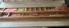 Vintage Arai  Japanese Split Bamboo Fishing Rod Set W Tackle  Boxed Reel Beauti