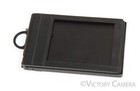 Graflex Grafmatic Rapid 4x5 View Camera Film Holder W  Six Septums  exc 