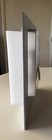 Richard Meier   s Lisa Wall Sconce  By Bal White Acrylic Diffuser  Silver Paint 