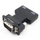Hdmi To Vga Adapter With Audio Female Hdmi To Male Vga Converter Laptop To Tv Mq