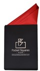 Pre Folded Mens Satin Pocket Square Hankie Handkerchief Rio Collection For Suits