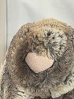 Jellycat Plush 12    Woodland Babe Bashful Bunny Rabbit Gray brown