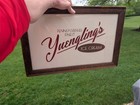 Yuengling Ice Cream Pennsylvania s Finest Back Painted Glass Sign Beer