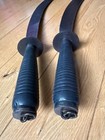 Antique Old Vietnamese Chinese 19th Century Chopper Swords Pair
