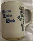 Vtg Louisville Stoneware Saddle Horse  Coffee Mug cub On Back  chk Pics 
