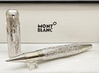 Elegant Montblanc Writer Edition Homage To Brother Grimm blue Ink rollerball Pen