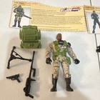 G i  Joe Heavy Duty   Skull Buster 2-figure Lot W  Accessories   File Cards