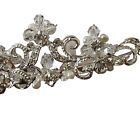 Tiara Swarovski Crystal Cultured Pearl Silver Wedding Quinceanera David   s Bridal