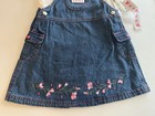Nwt Girls 24 Mos Mayfair 1990   s Vintage Chambray Jumper   Snap Shirt 2pc Set