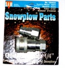 Quick Coupler  1 4  snow Plow  Meyer 15072  Western 25232  Buyers 1304025