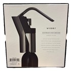 Viski Gunmetal Heavyweight Lever Corkscrew Wine Bottle Opener  Gunmetal Black