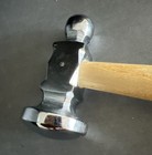 Chasing Hammer 1  Full Domed Face Jewelry Crafts Metal Forming Jewelers Hammer