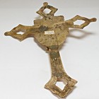 Vintage Solid Brass Glory Crucifix Wall Cross Radiant Sunburst Jesus 12  Catholi