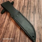 Kabar 1256s Leather Replacemant Sheath Only W retaining Flap Belt Loop Up To 5 