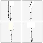 Led Desk Bi-color Video Light Key Light Studio Streaming Lights Panel