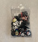 Halloween Horror Shoe Charms Set Ghostface Michael Myers Rubber Waterproof