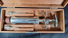 Antique 1900 s Medical Hypodermic Syringe Kit By Parke Davis   Co