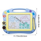 Magnetic Drawing Board For Toddlers  Color Magna Erasable Doodle Pad For Kids