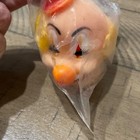 Fiber Craft Lot Doll Face Head Clown Mixed Bag Vtg Doll Parts Crafting Diy New