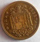 1947  52   Spain Peseta - Great Coin - Free Ship - Spain Bin  c-18