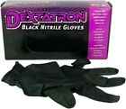 Disposable Gloves 6 Mil Black Nitrile Powder Free  100 Gloves  Dextatron