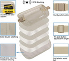 Money Belt For Travel Women And Men Slim Hidden Travel Wallet With Rfid Blocking