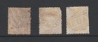 Gb Great Britain 1d  4d  6d  Used In British Guiana 1858-60 A03  S g  Z1-z3   650
