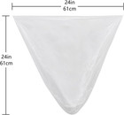1000 Count Trash Can Liners 7-10 Gallon Perforated Roll Multipurpose Bags