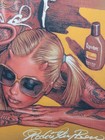 Rockin Jelly Bean Tattooed Beach Girl Poster  promotional Use Only  Art Print