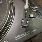 Technics Sl-1200mk5 Black Quartz Direct Drive Dj Turntable Tested Working